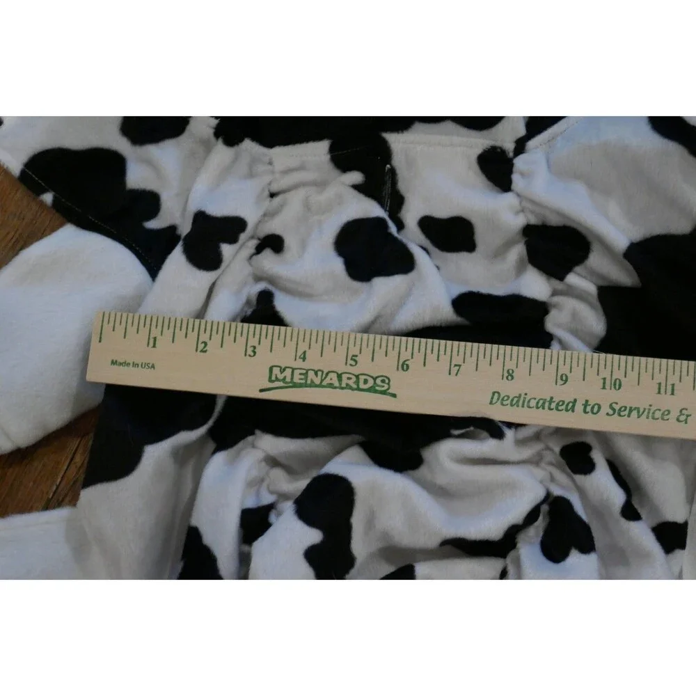HALLOWEEN DOG COSTUME - clothes - outfits SIZE Med - barely worn  Cow